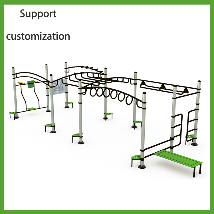 Steel Outdoor Fitness Equipment Durable Park Exercise Gear With TUV Certificate