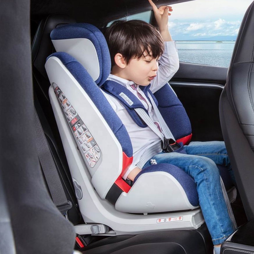 5-точечный ремень боковой защиты Группа I + II + III с Isofix высокого качества детские автомобильные кресла R501B