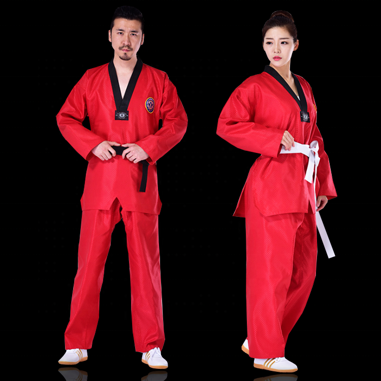 Детская ткань для тхэквондо dobok wtf itf