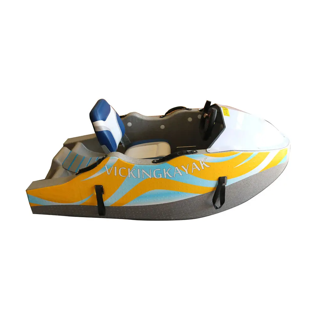 Vicking Electric Jet Boat Water Sports Electric Mini Go Kart Racing Boat 2024 Ocean Jet Car Speed Boats for Water Sports