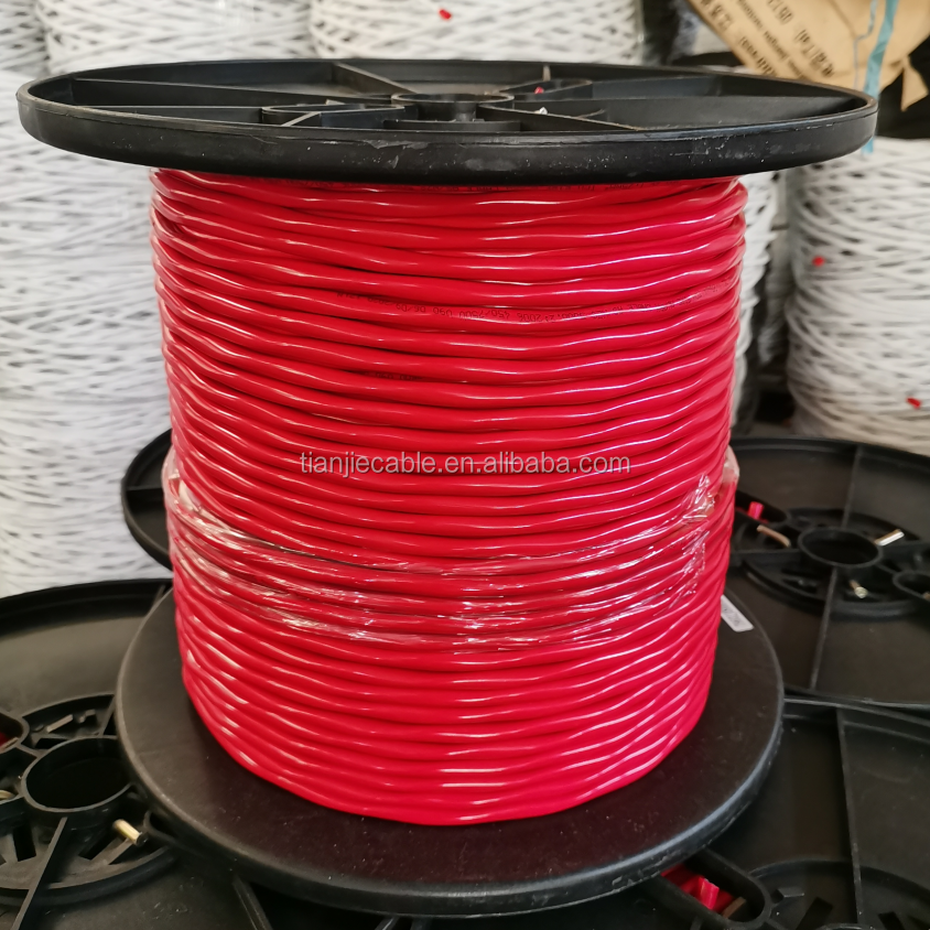TIANJIE - J-Y(St)H 1*2*0,8 мм 2C/1 пара BC Экранированная система пожарной сигнализации кабель управления LSZH Куртка огнестойкая витая пара кабель
