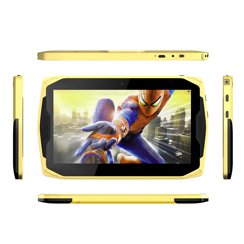 Фабрика с 7 дюймовым сенсорным экраном для 1024X600 Q8 1 Гб + 16 Гб Allwinner A50 A133 Android 9,0 10 11 GMS, четыре ядра, планшет для детей