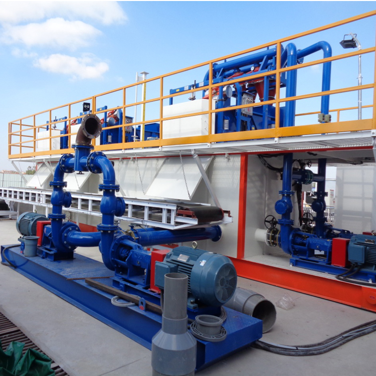 River dredging sludge treatment system/Dredge Slurry Dewatering Centrifuge