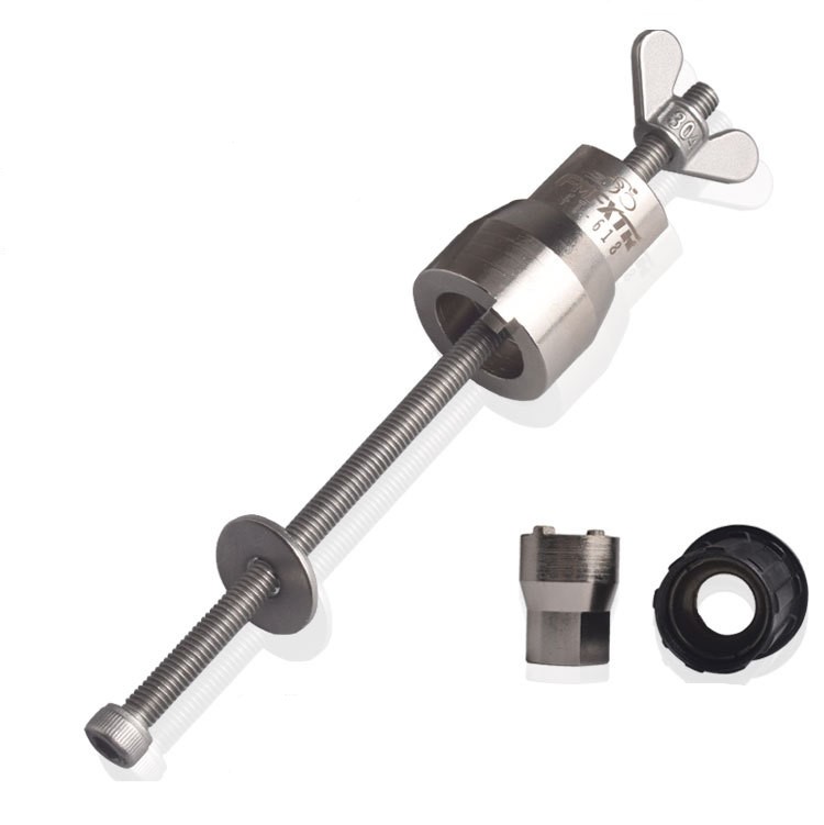 HOTBicycle Hub Disassembly Tool Mountain Road Bike Slip Remove Repair Flywheel Tool Universal Slotted Installation Socket Wrench