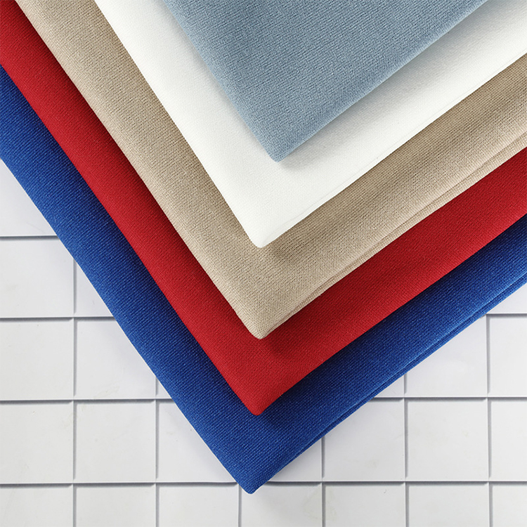 High quality soft Custom Printed jacquard Knitted 100% polyester super brushed fabric 260gsm