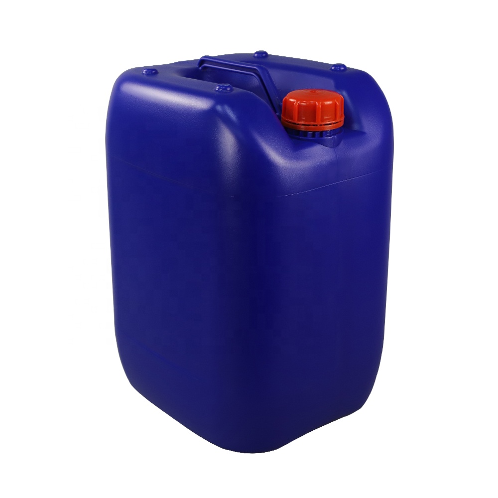 30 л пластиковый цилиндр квадратный синий jerrycan HDPE 30 литров химический барабан с крышкой и ручкой выдувного формования 30 кг контейнер-ведро