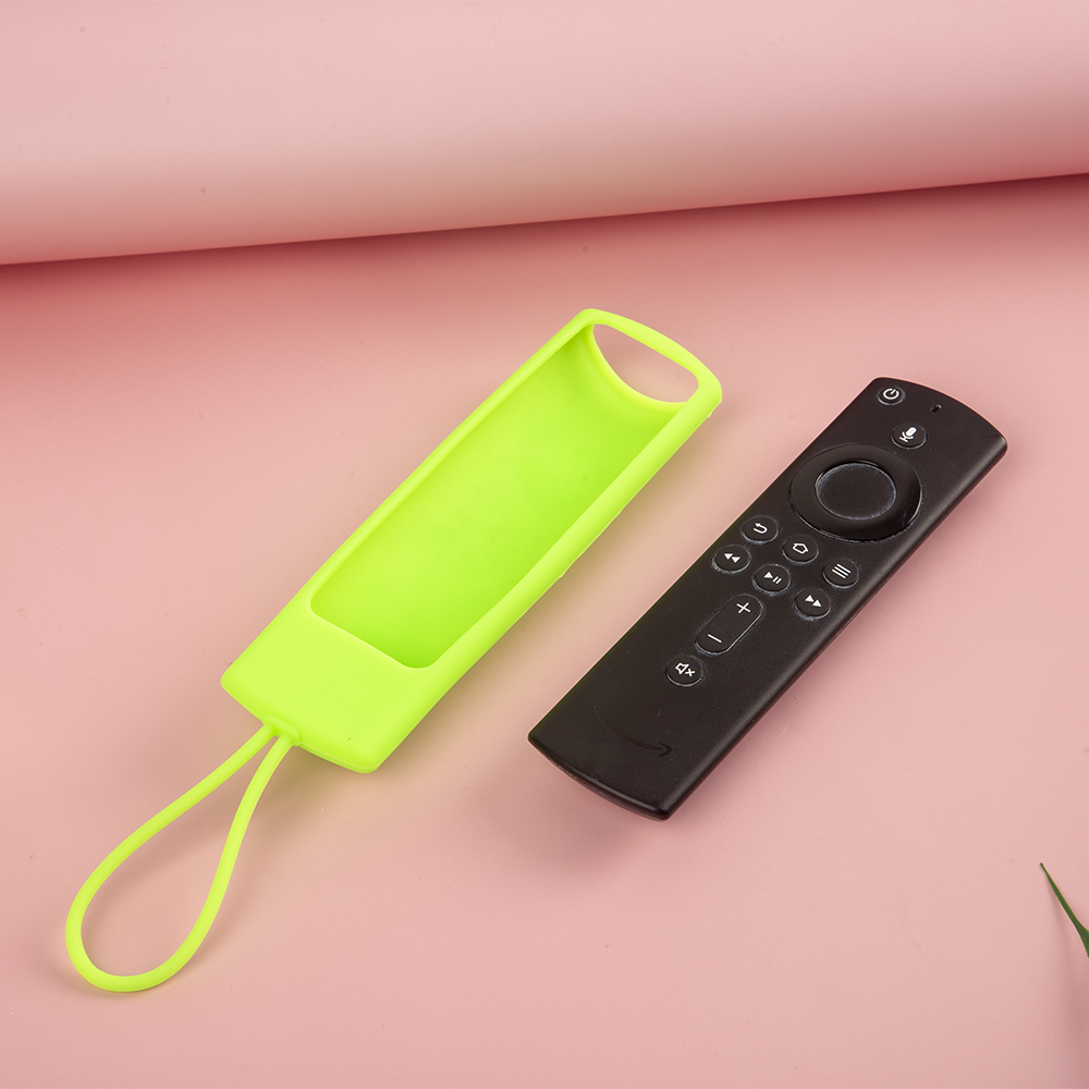 Firestick Remote Cover Glow Anti Slip Shockproof Silicone Protective Cover Case for Fire TV Stick 4k