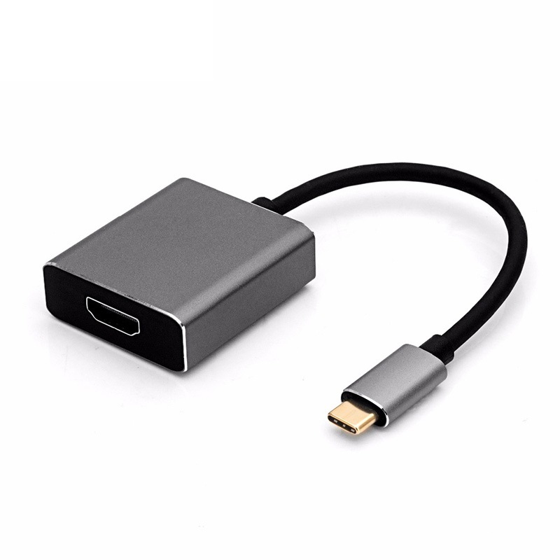 Новинка 4K * 2K @ 60 Гц, длина 20 см, Тип C папа-HDMI мама для HDTV, компьютера, ноутбука