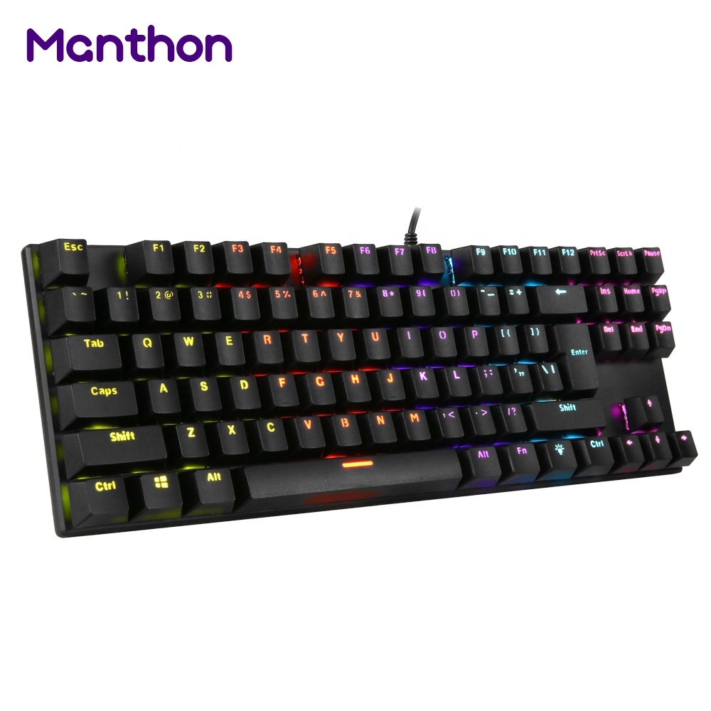 Custom Branded Good Cheap German Russian Version Layout De Mechanic Gaming Keyboard