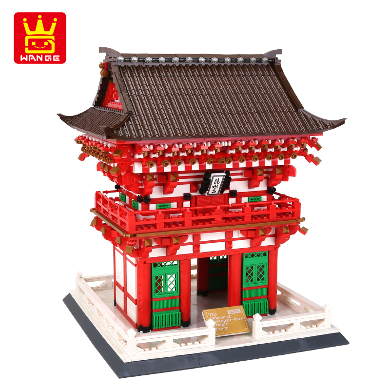 Wange пластиковые японские храмы Kiyomizu, Детские обучающие игрушки, обучающие игрушки