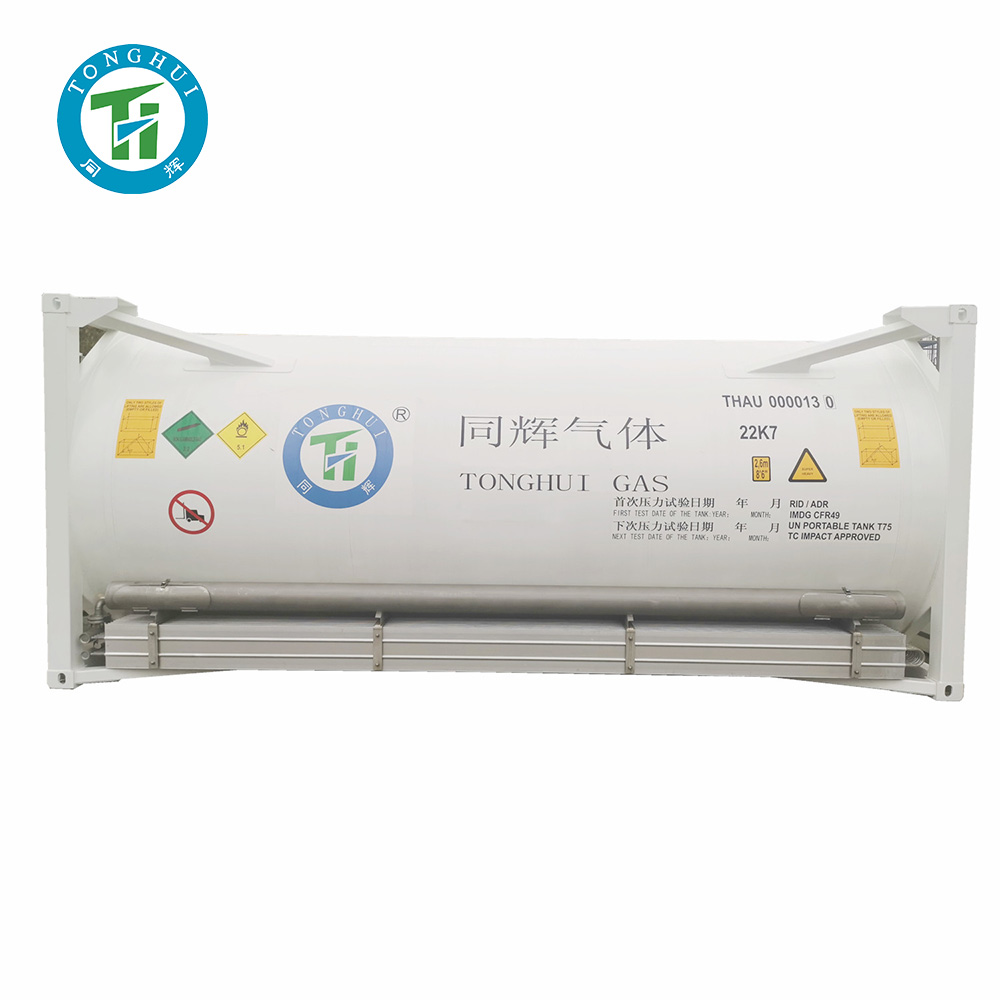 Прямая поставка с завода, пищевой химический газ, 20 тонн ISO Tank Tube CO2 или другие специальные Газы