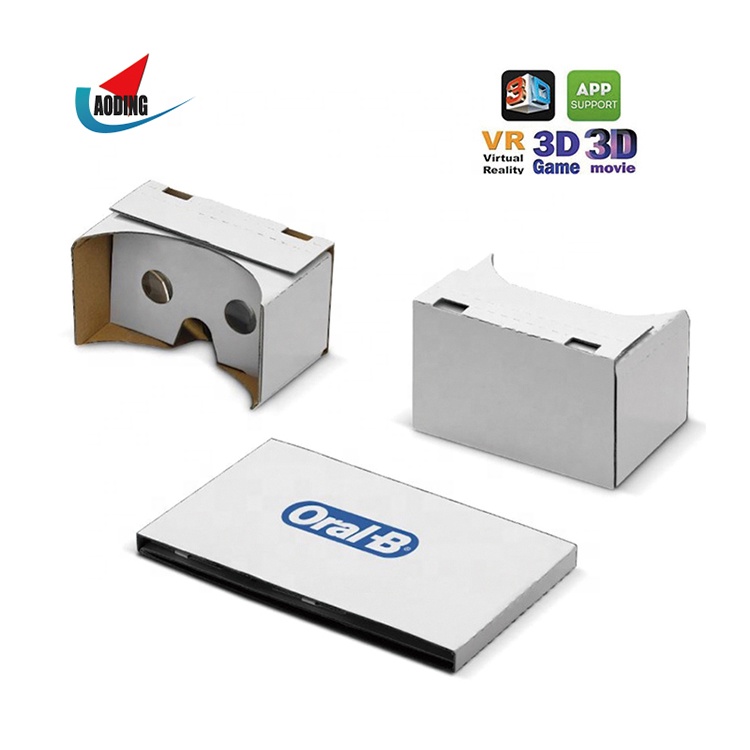 Pop-up 3D Vr viewer Virtual Reality Google Cardboard 2.0 Vr glasses