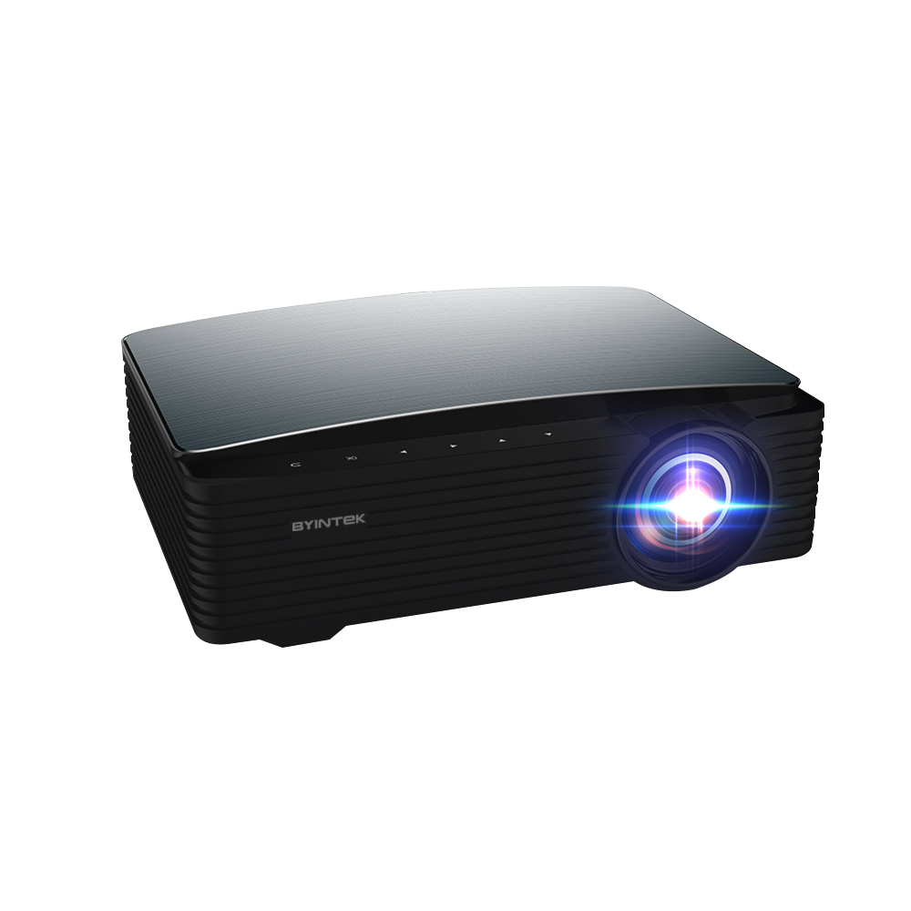 Горячая Распродажа BYINTEK 2021 новейший K25 смартфон Wi-Fi Full HD 1080P Высокая яркость игровой проектор для домашнего кинотеатра