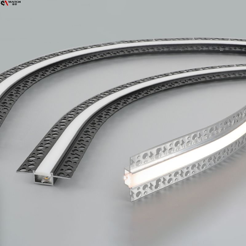 High Quality Cabinet Led Strip Light Embedded Concealed Lamp Slot Aluminum Alloy Led Strip Light linear Light Strip