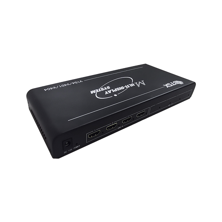 Переключатель HDMI, видеосплиттер 4K HDMI, переключатель мультипросмотра 4x1quad, настенный видеоконтроллер