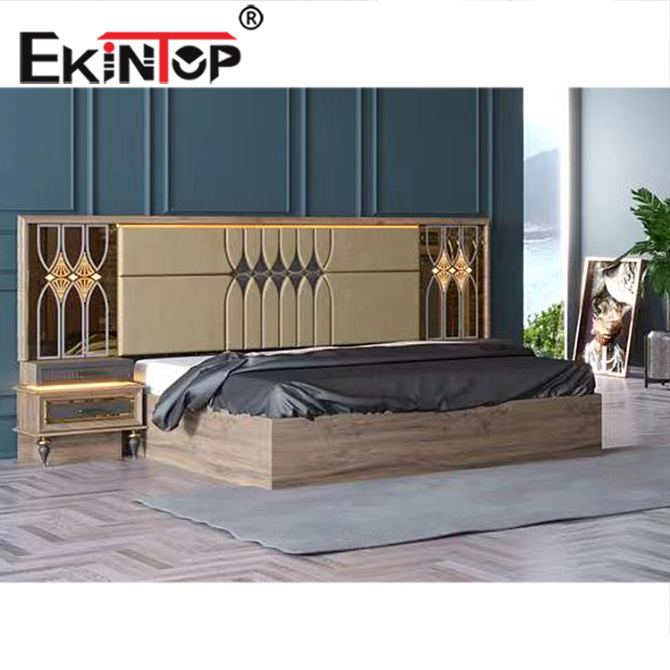 Ekintop Горячая Распродажа Новый дизайн мебель кровать комната king платформа кровать