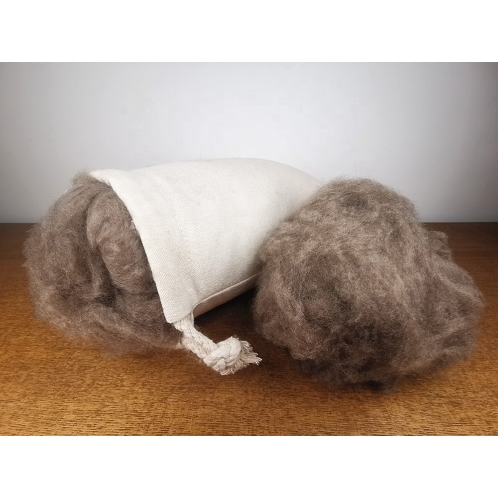 Dehaired nautral коричневый козий кашемир из внутренней mongolia