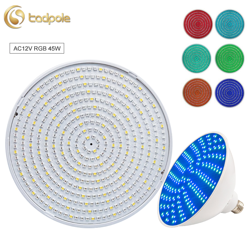PAR38 12V RGB IP68 подводный waterpool плавательный бассейн светодиодные Подземные встраиваемые фонтан бассейн лампы