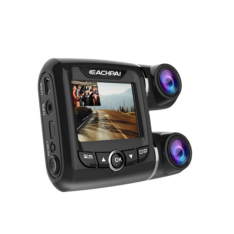 Eachpai X9 Uber Lyft такси dual dash cam переднего и заднего вида Двойная камера с сенсором sony проходит по всей длине) и очень конденсатор с алюминиевой крышкой, автомобильная камера
