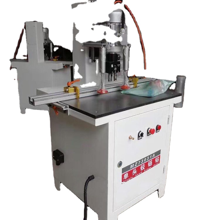 New Woodworking Machinery Hinge Drilling MZ73031A Single Head Vertical Hinge Boring Machine wholesale price with fast shipping