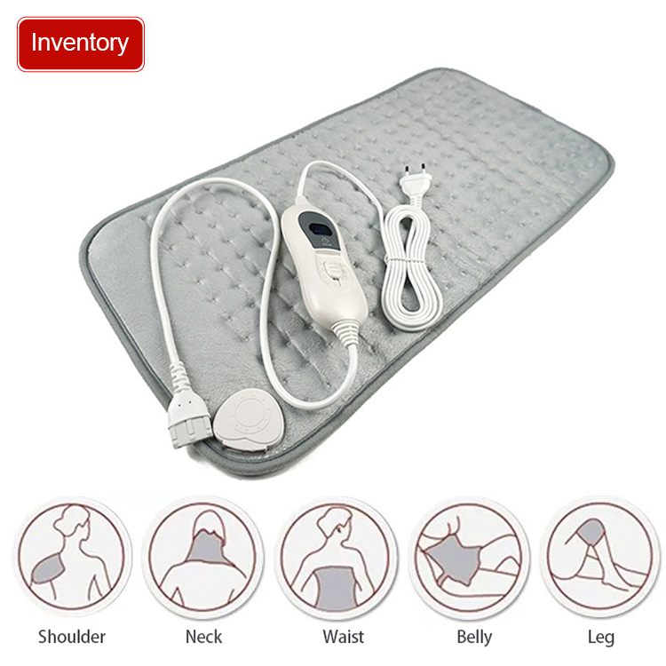 Heated Body Warmer BS plug 60*30cm Therapy Back Pain Electric Heating Pad For Pain Relief