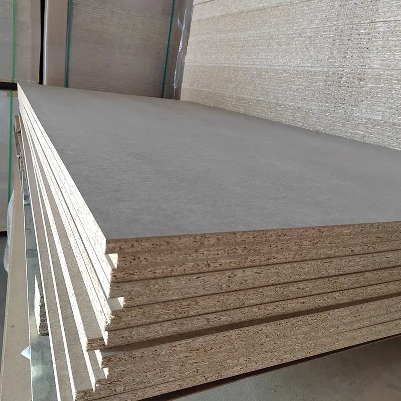 Wholesale chipboard sheets double sided melamine laminated particle board melamine faced chipboard