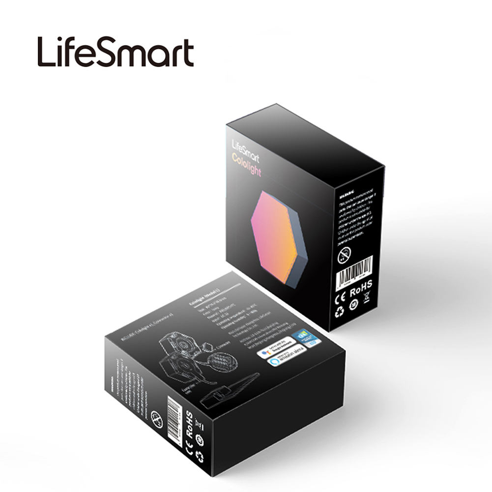 LifeSmart Cololight Smart Quantum Light DIY декоративная светодиодная световая панель (только один блок Cololight, не включая основание), LS161