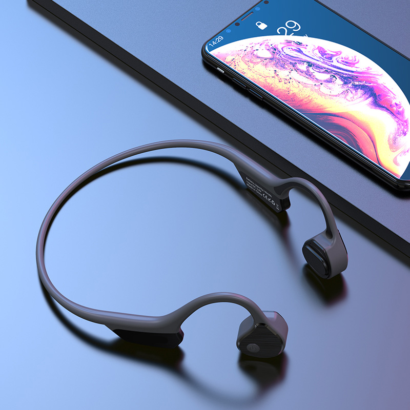 Высокое качество Amazon IPX6 плавание CSR 8635 титановый ушной крючок Складные Водонепроницаемые беспроводные наушники костной проводимости