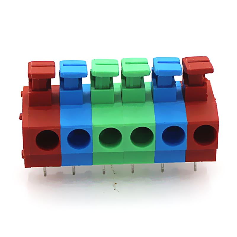 PCB self-locking terminal 450V10A2.5 square terminal DG235-5.0 LED power terminal block