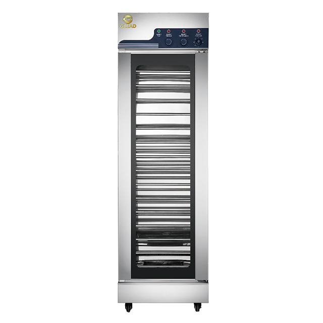 Single door proofer cabinet 15 trays commercial dough bread proofing machine