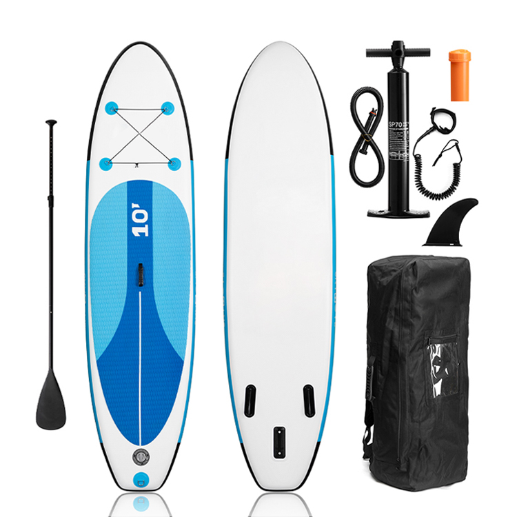 2021 Single Layer PVC+EVA drop shipping material sup boards for water sports