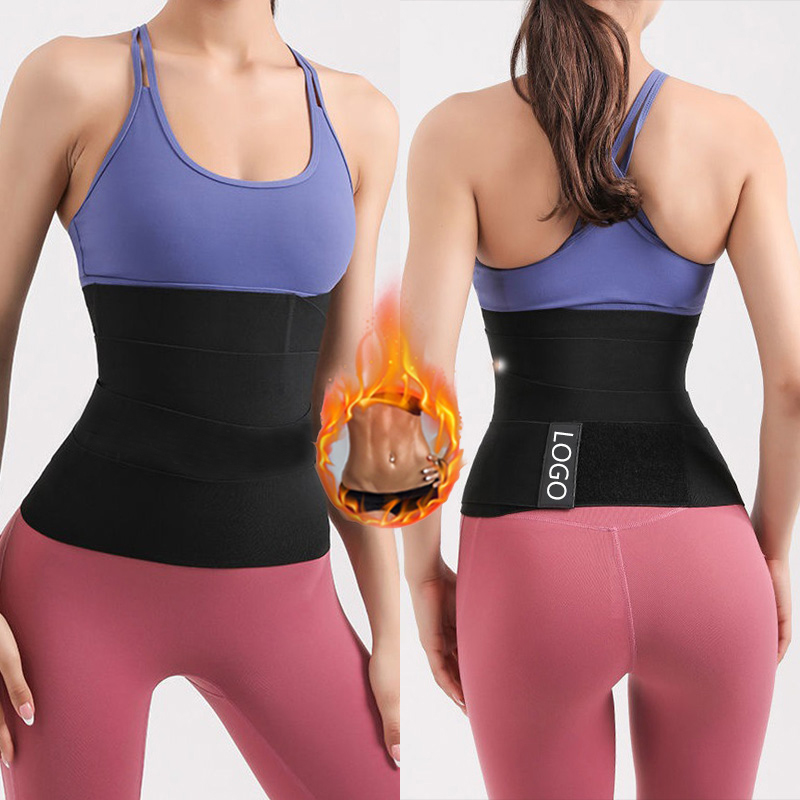 5 Meter Waist Wraps OEM/ODM Customize One Plus Size Fits All Abdomen Waistband Wrap Sports Fitness Waist Belt Straps