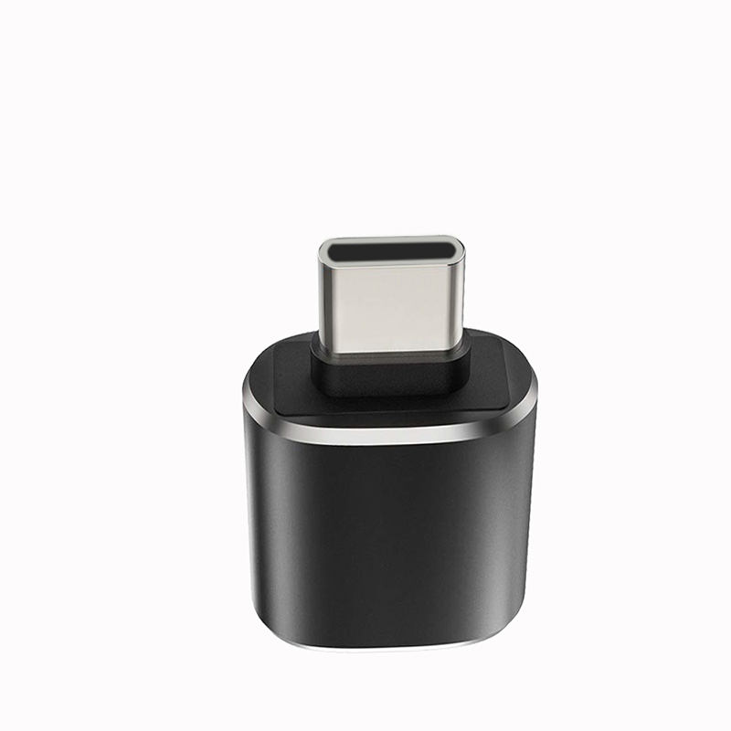 Оптовая продажа с фабрики OEM логотип Type-C USB адаптер для использования на ходу