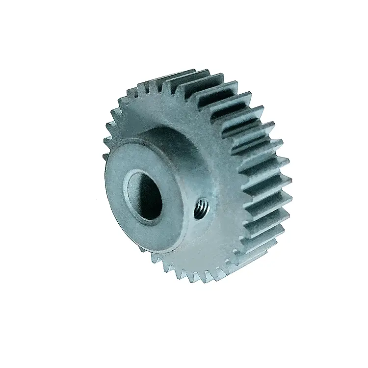 Sintered Spur Gears Metallurgy Powder Sintered Product Module 1 Spur Wheel 38 Teeth Spur Gear With Shaft