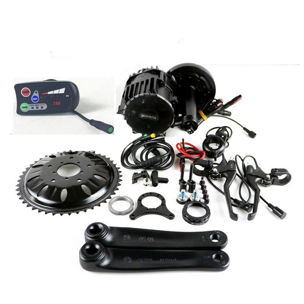Двигатель Bafang BBSHD 52V1000W BBS03 Средний приводной комплект M615 для электровелосипеда, комплект для самостоятельной сборки, батарея 14AH