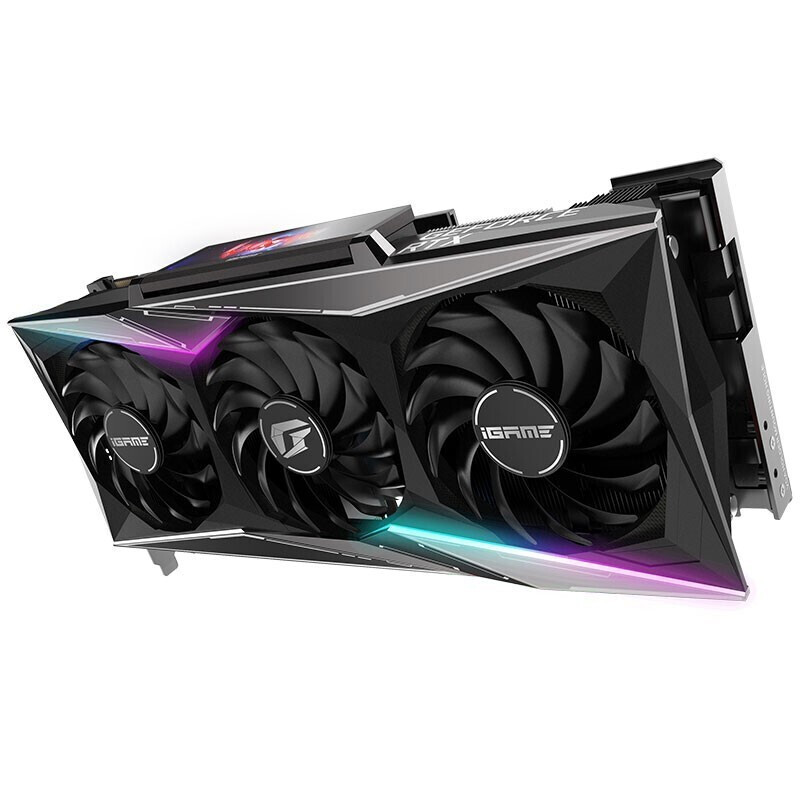 Высококачественная цветная разгоняемая игровая видеокарта iGame 3080Ti RTX 3080Ti Vulcan OC 12 Гб GDDR6X для игр в реальном времени