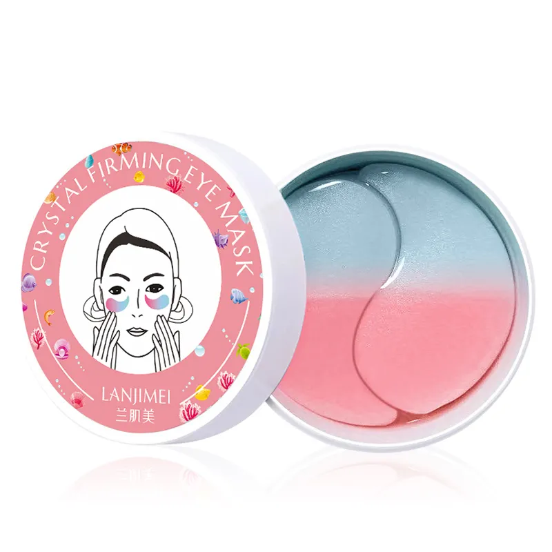 pink eye patch wrinkle remover anti-aging hydrogel eye patches