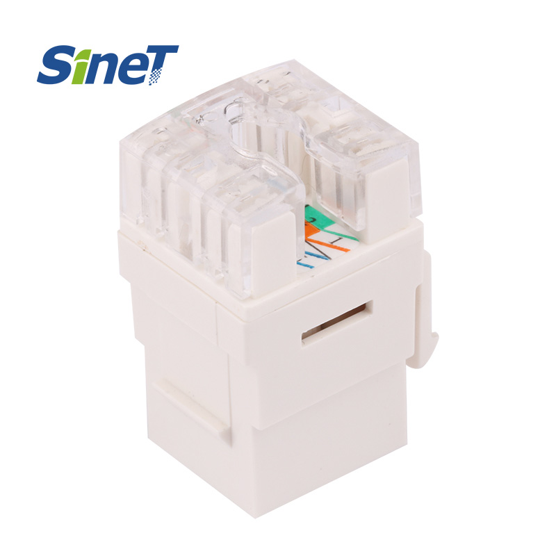 Сетевые Аксессуары, разъем Keystone и Лицевая панель Cat5e/Cat6, угловой Модульный адаптер Keystone на 90/180 градусов