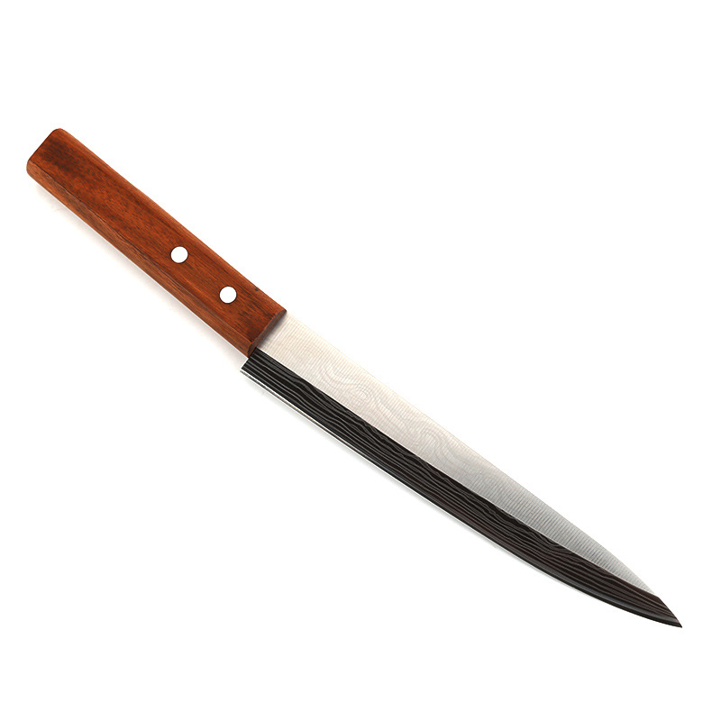 Japanese Damascus Pattern Steel Santoku Kitchen Knife Chef Knife