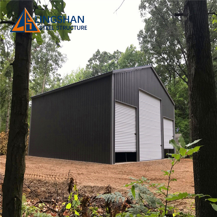 Warehouse/workshop/hall/hangar/market Shed/car Parking Industrial Prefabricated Steel Q345,Q235 Low Carbon Steel LS-JP-WP-29