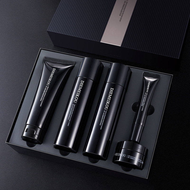 Private Label Men Skin Care Set Facial Cleanser Moisturizing Face Cream Men Skin Care Products Vegan OEM Logo