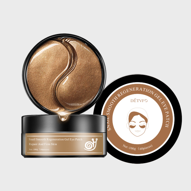 Частная этикетка Улитка маска для глаз, Gold Crystal коллагеновая анти-морщинки, Антивозрастная маска для глаз патч маска для глаз