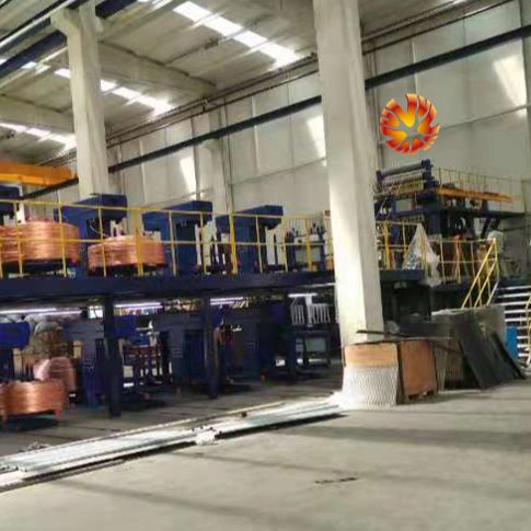 Hongteng copper wire casting machine production line scrap copper rod upcast machine for sales price