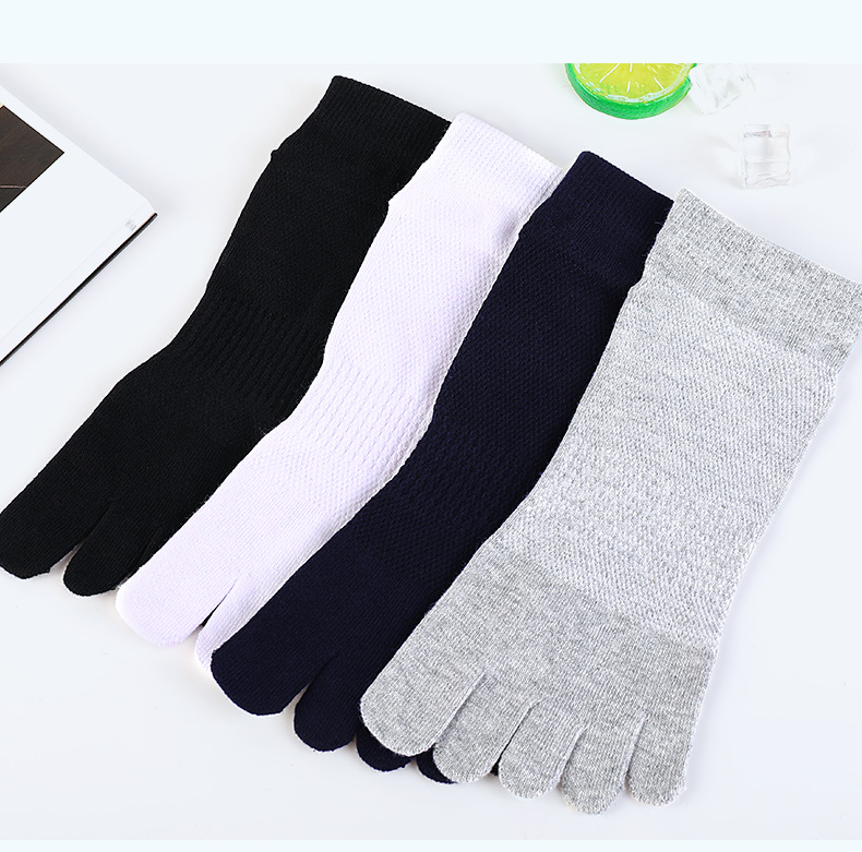 HEHE men socks customize women designer socks deodorant summer thin pure cotton fashionable Split toe five toe socks