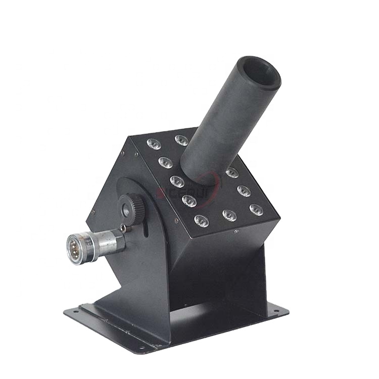 Smoke effect LED CO2 cannon machine LED CO2 jet machine Professional Colorful LED Co2 jet Machine DMX DJ Stage