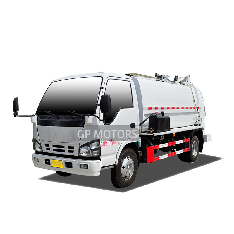 Маленький уплотнитель Euro 5, мусоровоз Qingling Motors