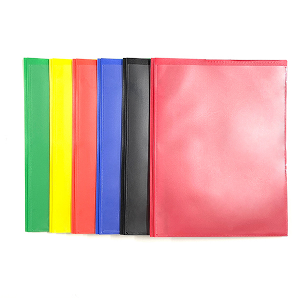 Tadpole Folder 3 Prongs Fastener Clips Plastic Letter Size Poly Folders Office Supplies PP File Folders with 3 Metal Waterproof