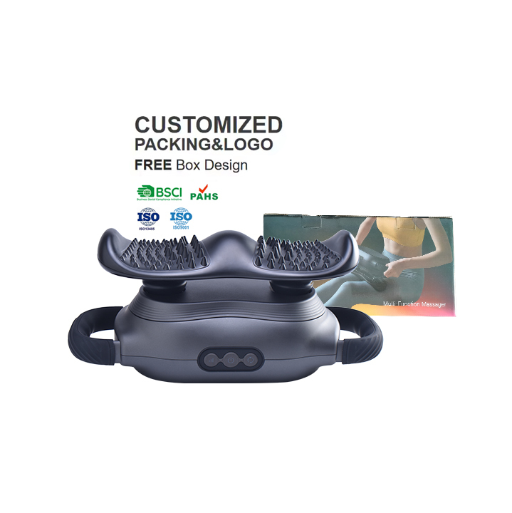 High Quality Professional Double-Head Muscle Massager Powerful Massage Gun for Body Application