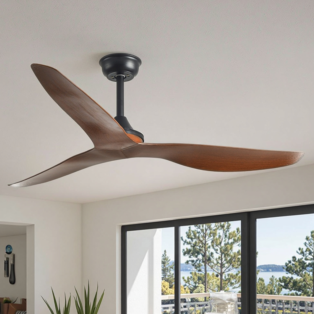 42 Inch 52 Inch 3 ABS Blades Modern Mute DC Motor Remote Control Bldc Ceiling Fan