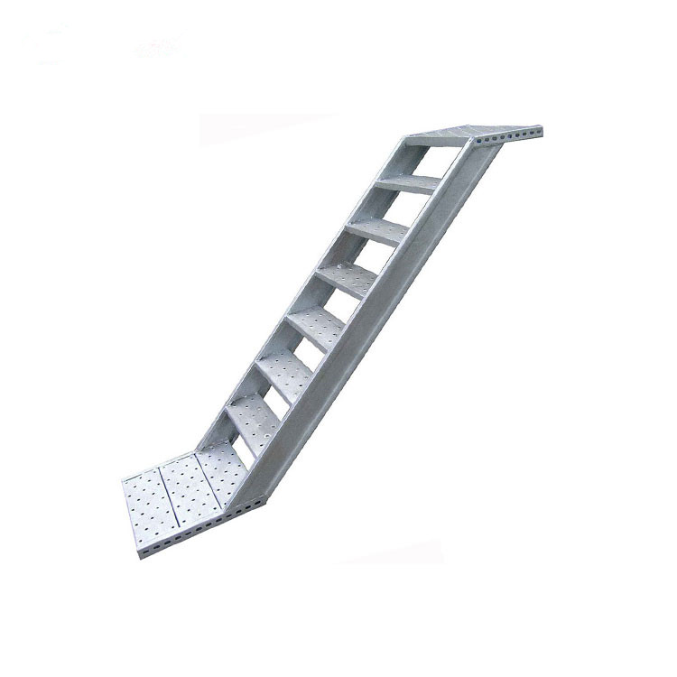 Light Weight construction aluminium scaffolding tower stairs ladder for sale